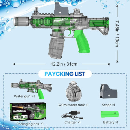 Volt Striker - Pistola de Agua Eléctrica